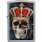 Zippo 2022 Zippo Skull King Design, Street Chrome ZIP-49666 - alternate 1